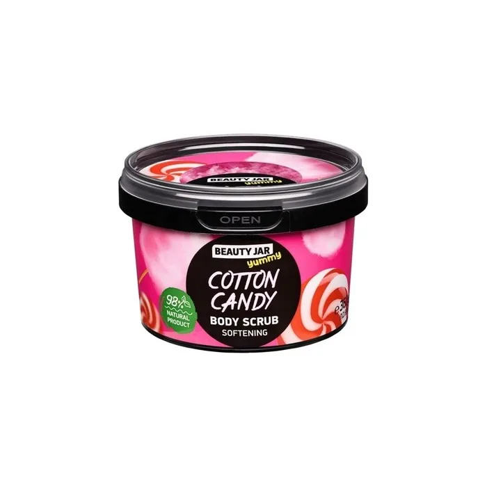 Bj Yummy Cotton Candy Body Scrub 360 Grams