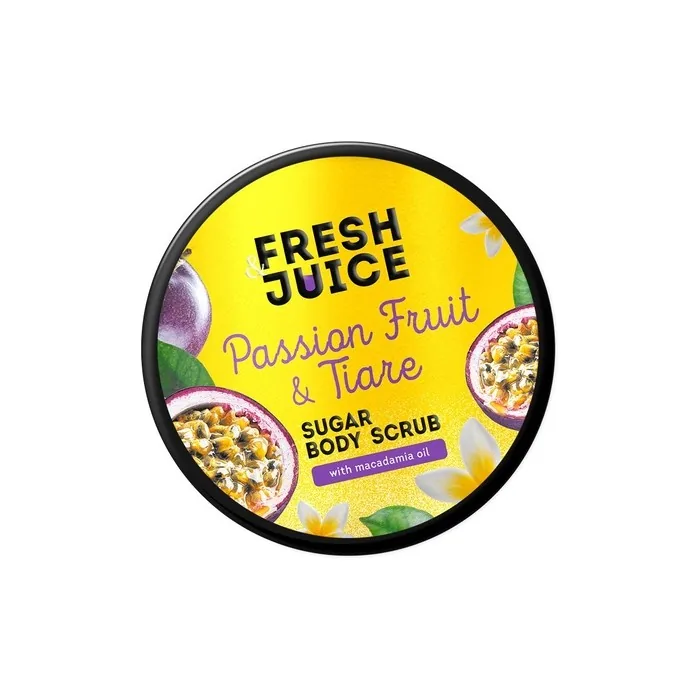 Elfa Pharm Fresh Juice Sugar Body Scrub Passion Fruit And Tiare 200 Ml