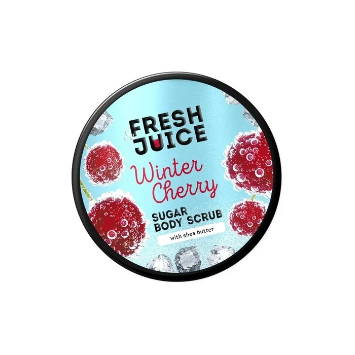 Elfa Pharm Fresh Juice Sugar Body Scrub Winter Cherry 200 Ml
