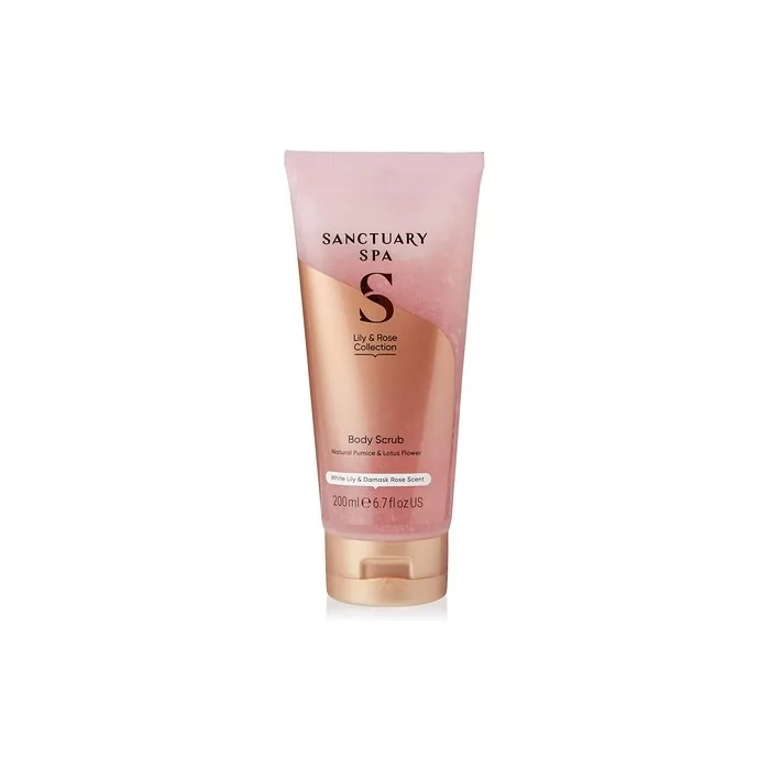 Sanctuary Spa Lily & Rose Body Scrub Exfoliating Body Scrub 200ml