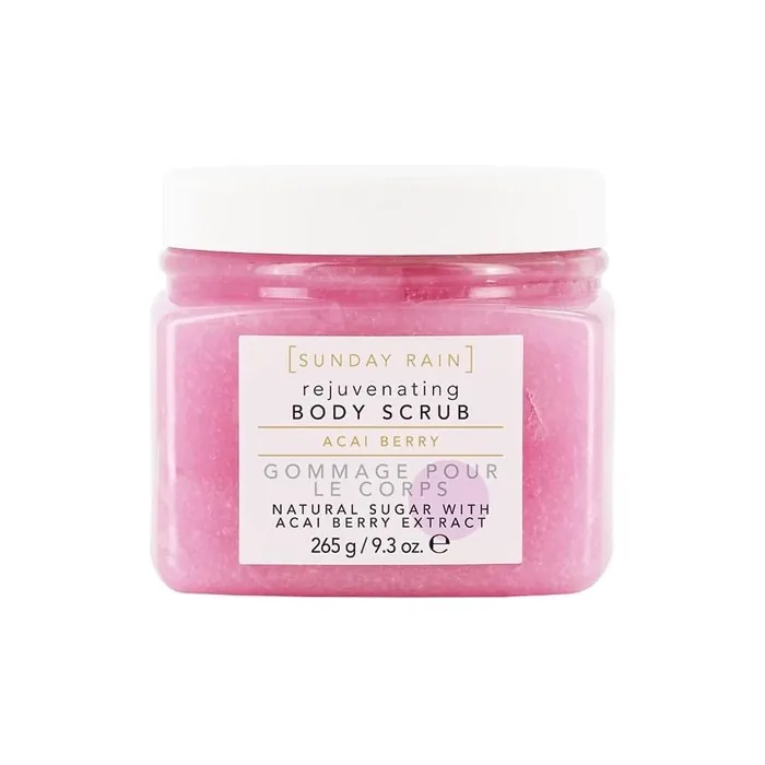 Sunday Rain Scrub Away Brightening Body Scrub with Acai Berry Extract 265g