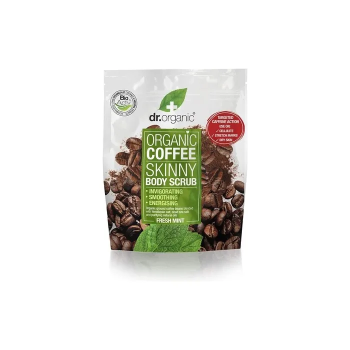 Dr Organic Lean Body Scrub with Organic Coffee 200g