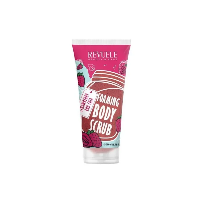 Revuele Foaming Body Scrub Strawberry & Chia 200ml