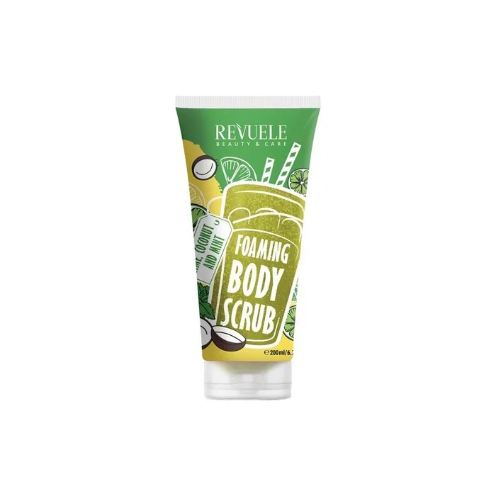 Revuele Foaming Body Scrub Lime, Coconut & Mint 200ml