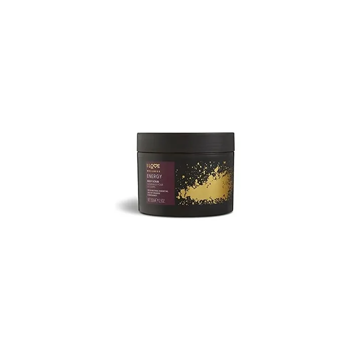 I Love Wellness ENERGY Body Scrub with Natural Essential Oils of Orange and Bergamot 350g