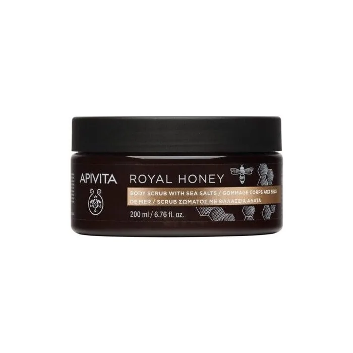 Apivita Royal Honey Body Scrub with Sea Salts 200ml