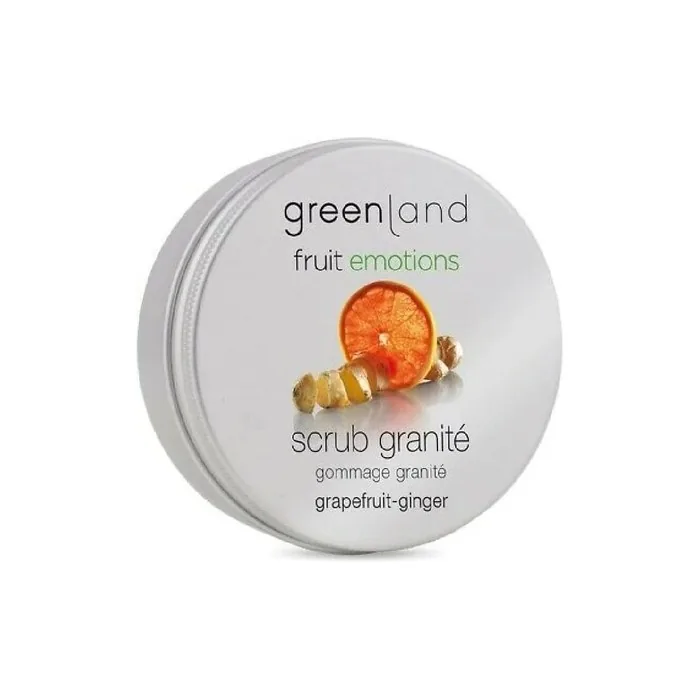 Greenland Scrub Granité Grapefruit Ginger 200ml Full Body Scrub Gentle Texture Suitable for Face and Body