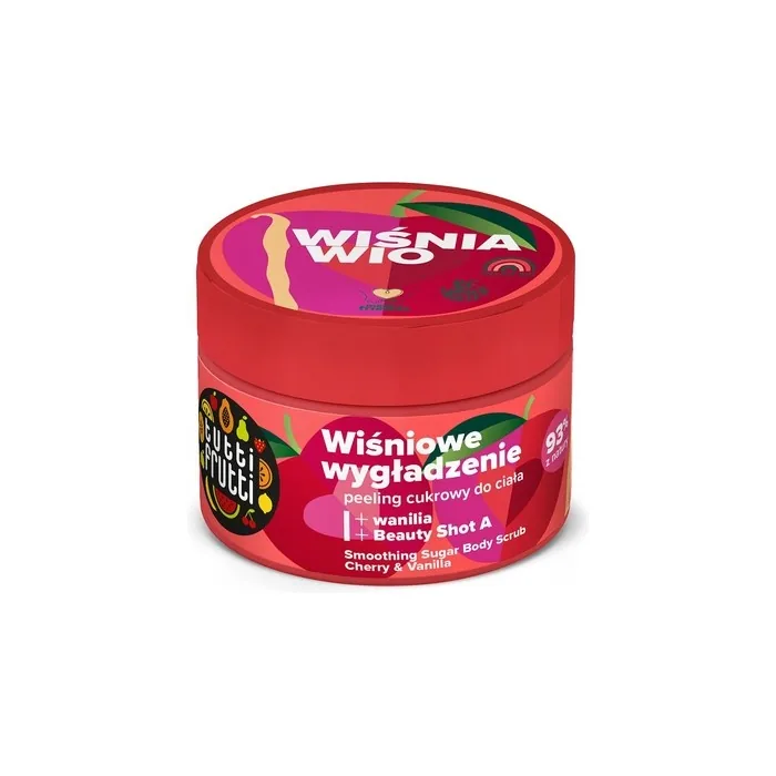 Farmona Tutti Frutti Cherry And Vanilla Body Sugar Scrub 300g