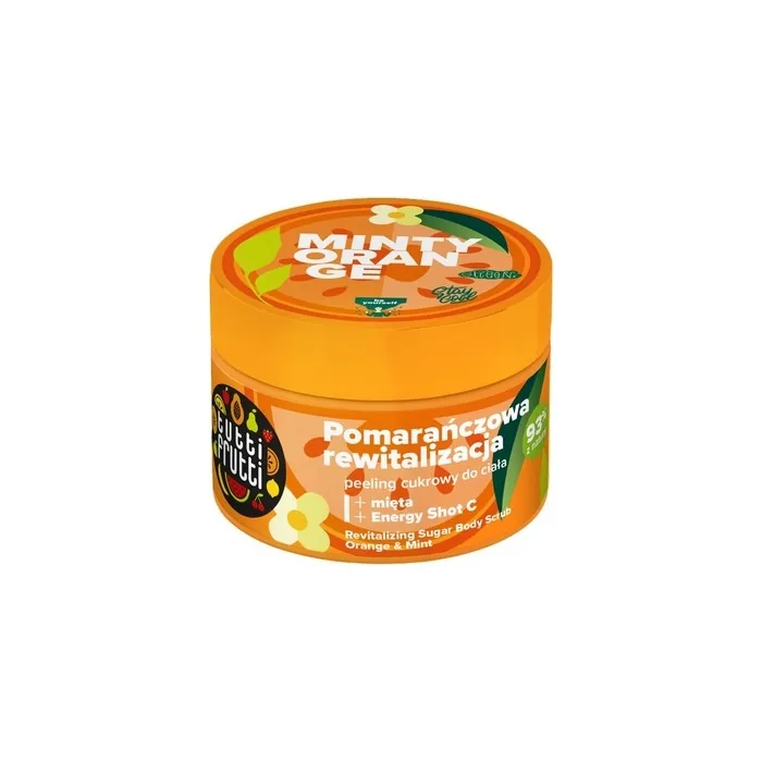 Farmona Tutti Frutti Minty Orange Sugar Peeling For Body Orange Revitalization 300g