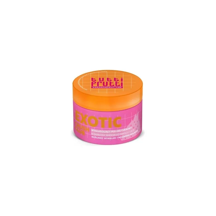 Farmona Tutti Frutti Dragonfruitvibe Smoothing Sugar Peeling With Dragon Fruit Squalane And Collagen 250 G