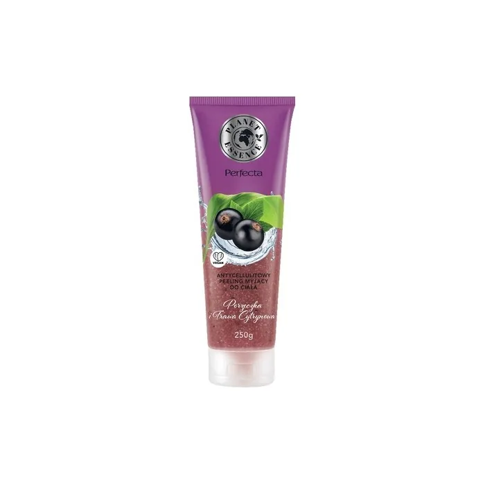 Planet Essence Anticellulite Cleansing Scrub For Body Blackcurrant And Lemongrass 250ml