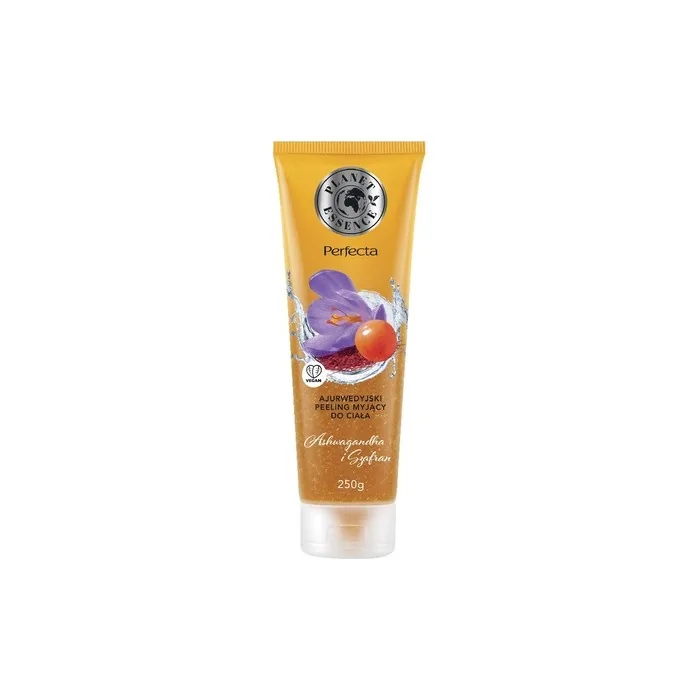 Planet Essence Ayurvedic Body Scrub With Ashwagandha And Saffron 250ml
