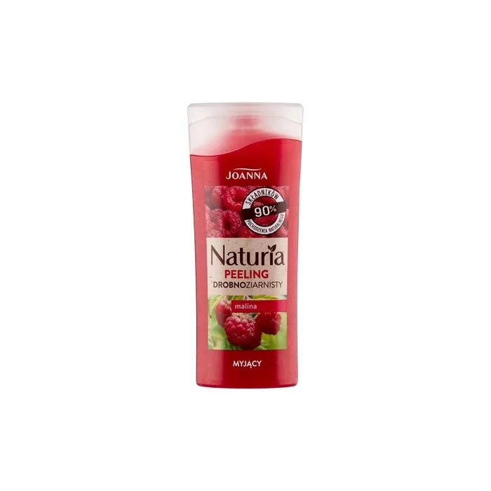Joanna Naturia Fine Grain Cleansing Body Scrub Raspberry 100g