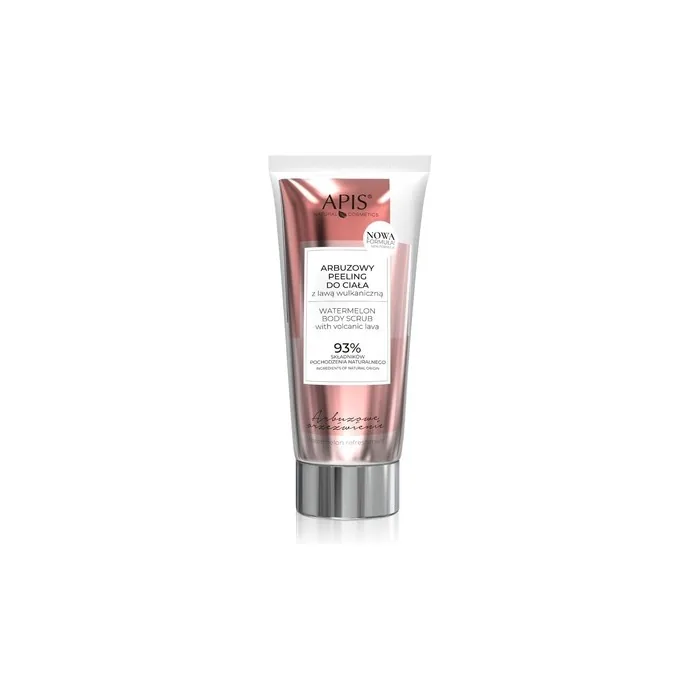 Apis Watermelon Refreshment Watermelon Body Scrub With Volcanic Lava 200ml