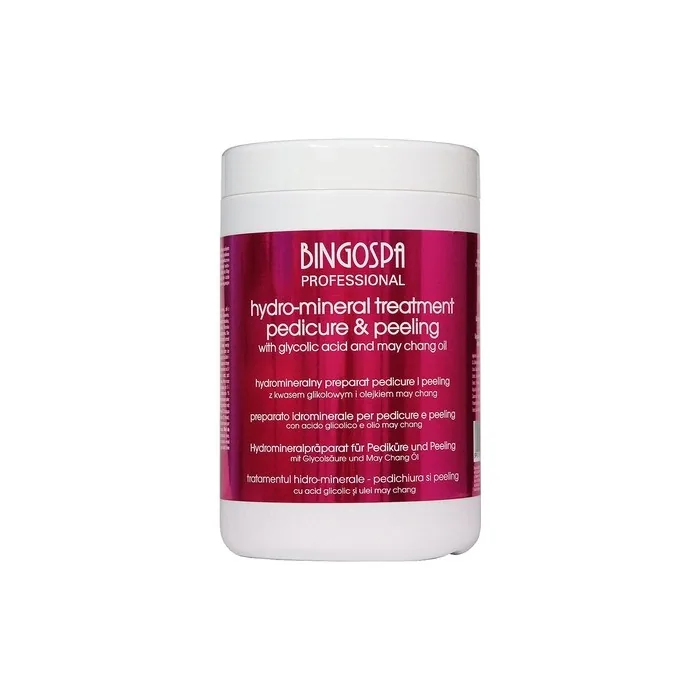 Hydromineral Treatment Pedicure and Peeling with Glycolic Acid and Mai Chang Oil