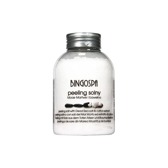 Bingo Spa Dead Sea Salt Scrub With Cotton 580g
