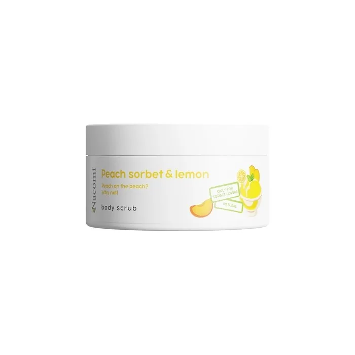 Nacomi Body Scrub Peach & Lemon Sorbet 100ml