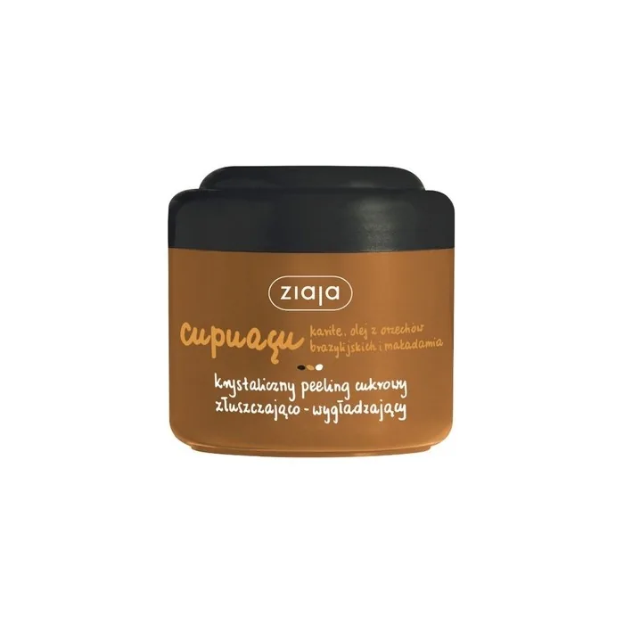Ziaja Cupuacu Crystal Sugar Peeling Exfoliating For All Skin Types 200ml