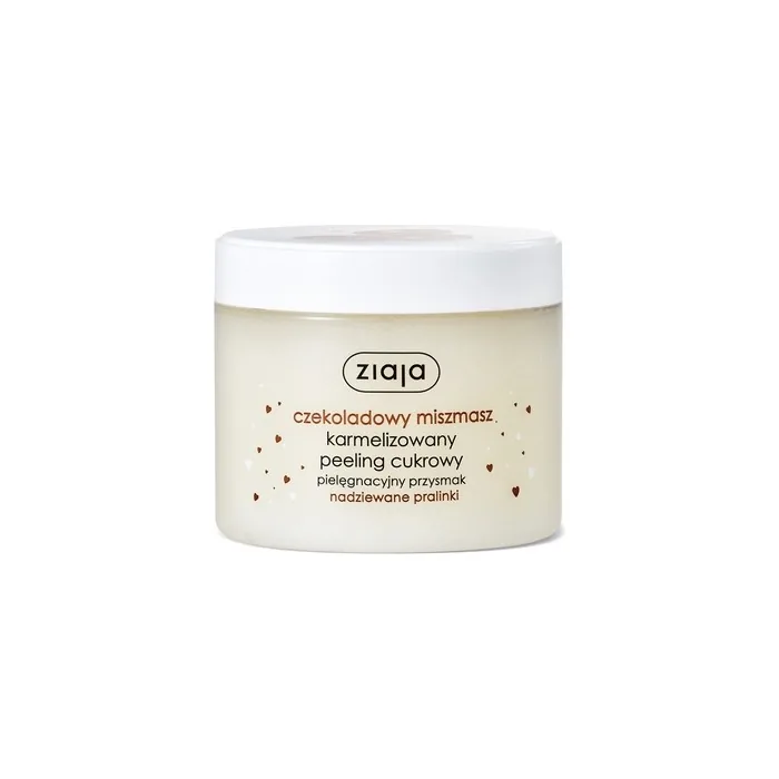 Ziaja Chocolate Mix Caramelized Sugar Scrub Filled Chocolates 300ml