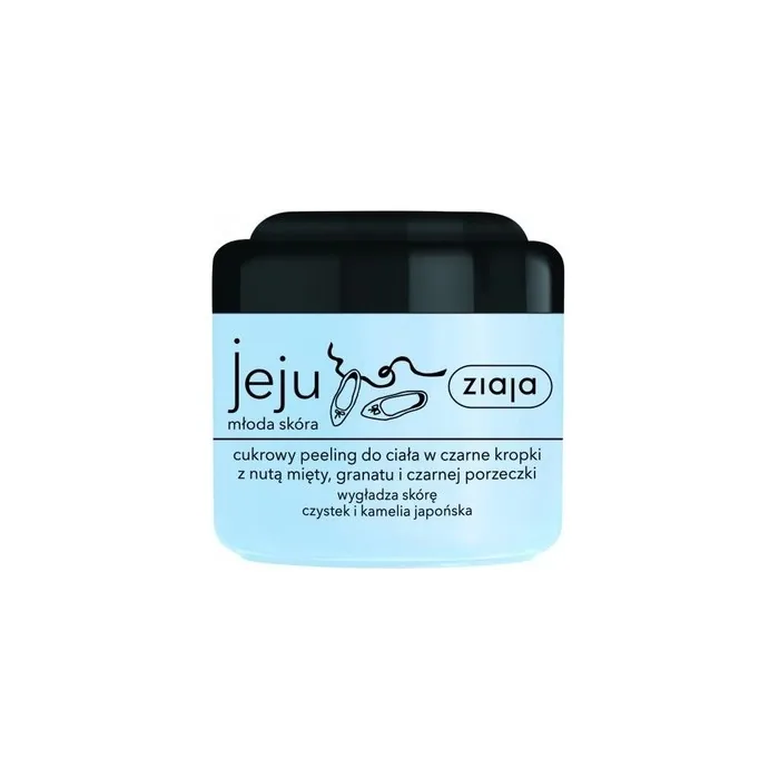 Ziaja Jeju Sugar Body Scrub With Black Dots 200ml