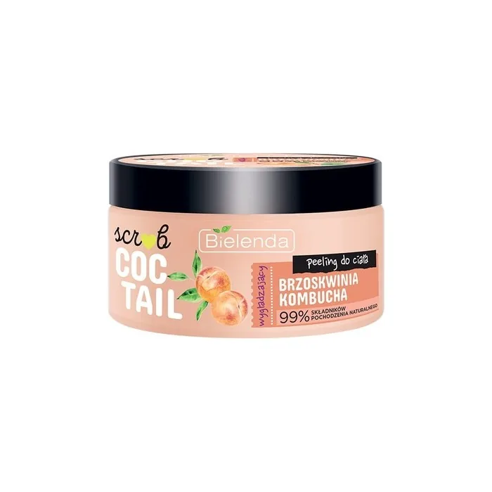 Bielenda Scrub Cocktail Body Peeling Peach & Kombucha 350g