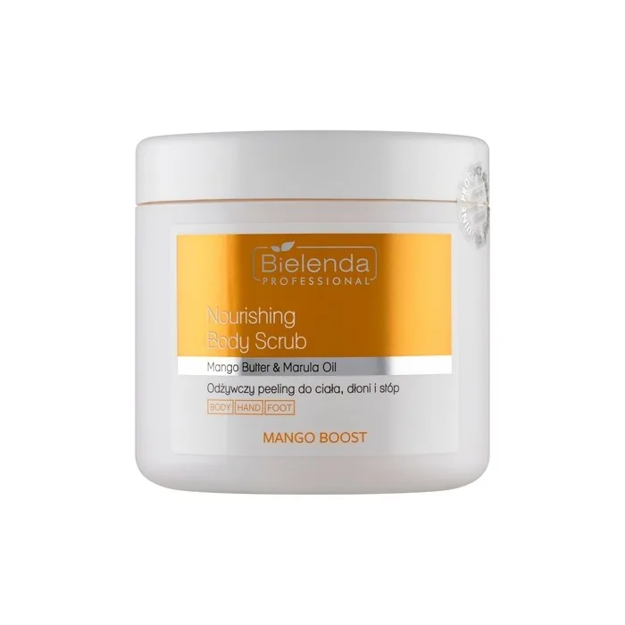 Bielenda Professional Mango Boost Nourishing Body Scrub For Hands And Feet 550g