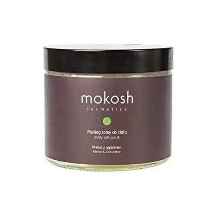 Mokosh Body Salt Scrub Melon with Cucumber