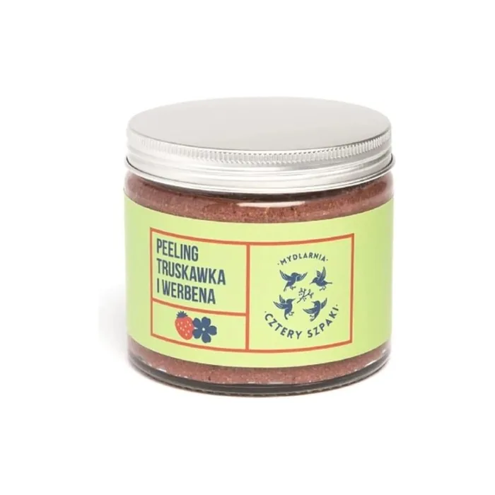 Cztery Szpaki Strawberry and Verbena Scrub 250g