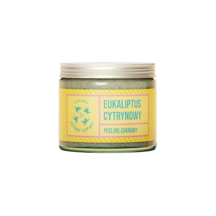 Mydlarnia Cztery Szpaki Eucalyptus Lemon Sugar Scrub 250ml