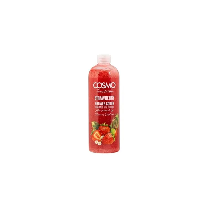 Cosmo Cosmetics Temptation Shower Scrub Strawberry 1000ml