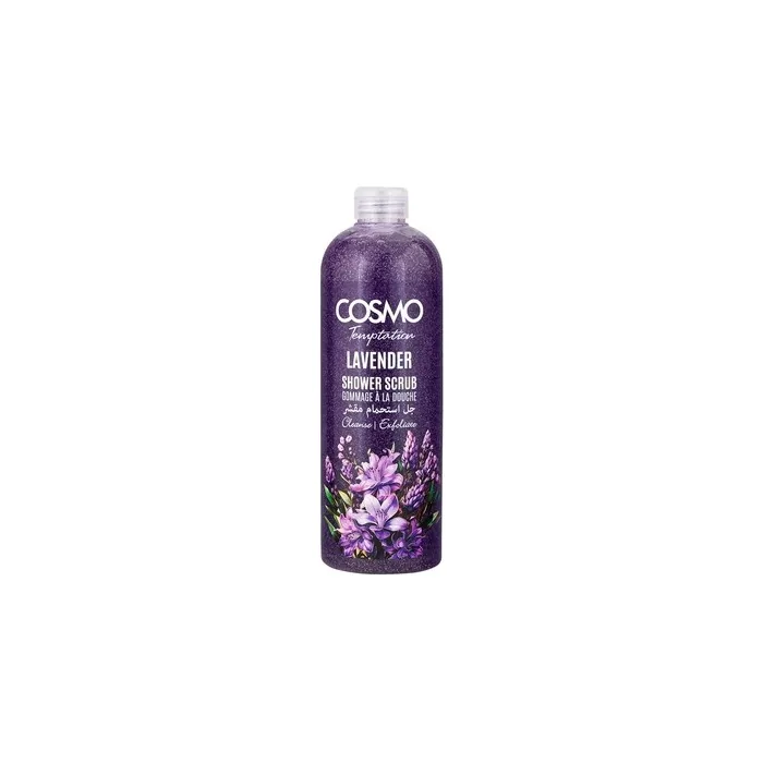 Cosmo Cosmetics Temptation Shower Scrub Lavender 1000ml