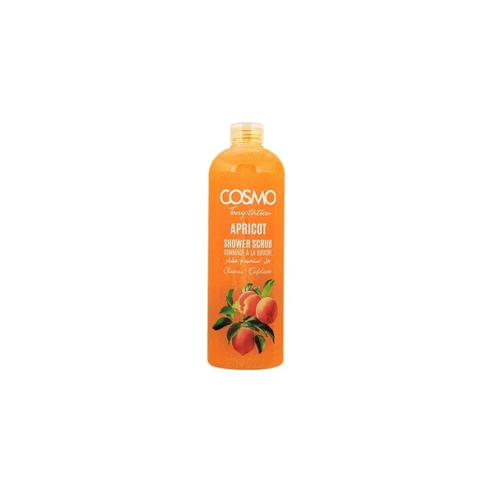 Cosmo Cosmetics Temptation Shower Scrub Apricot 1000 Milliliters