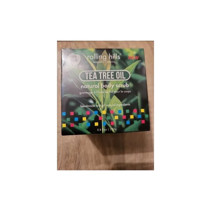 Rolling Hills Body Scrub Tea Tree Oil 250 Grams