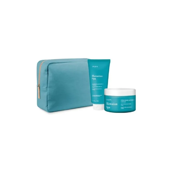 Pupa Beauty Hawaiian Spa Scrub 350g and Shower Gel 300ml Anti-Fatigue