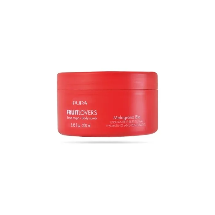 Pupa Fruit Lovers Body Scrub 004 Pomegranate Organic 250ml