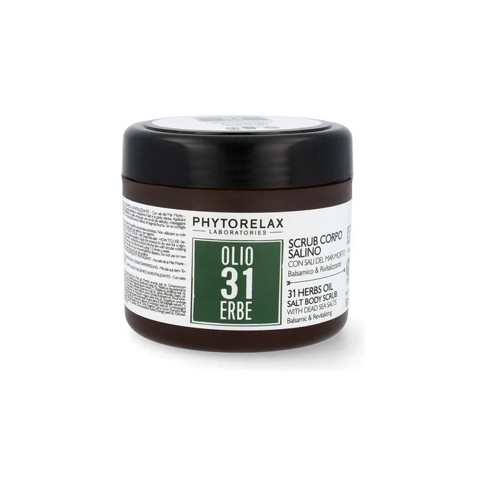 Phytorelax Olio 31 Herbs Body Scrub Salt Body Peeling 500g