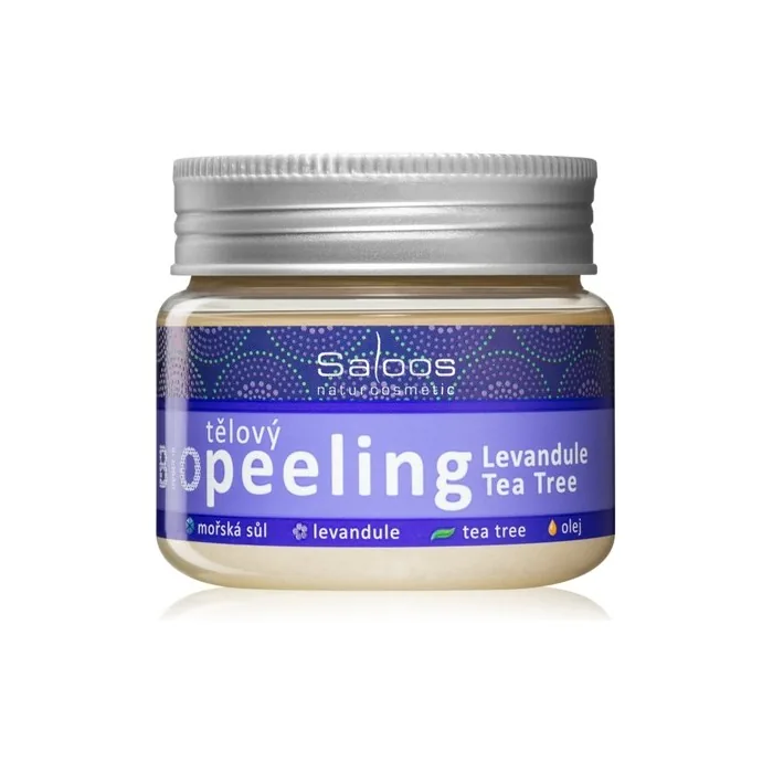 Saloos Bio Peeling Lavender & Tea Tree Scrub 140 Ml