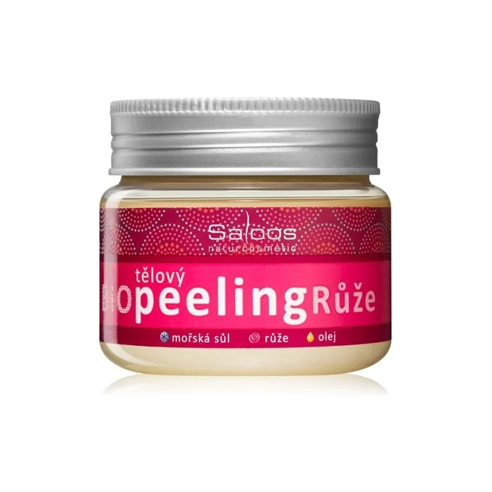 Saloos Bio Peeling Rose Scrub Corpo 140 Ml Body Scrub