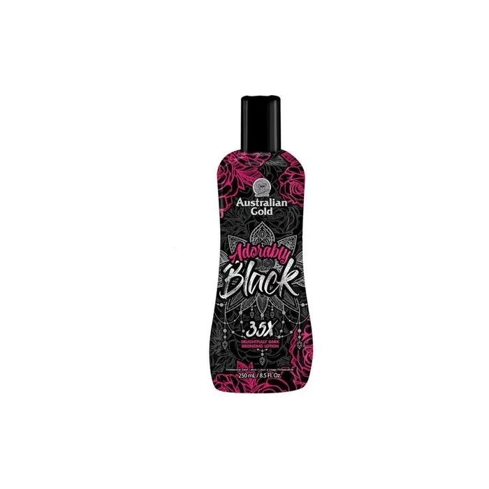 Australian Gold Adorably Black 35x Bronzing Solarium Tanning Lotion