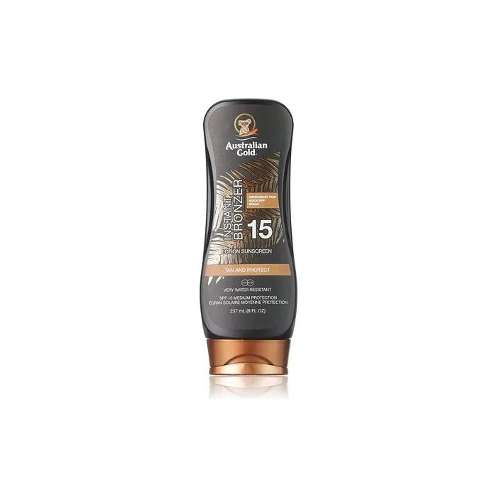 Australian Gold SPF 15 Lotion with Bronzer Holiday 237ml