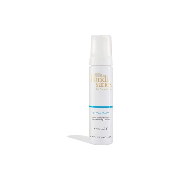 Bondi Sands Self Tan Eraser Lightweight Gentle Cleansing Foam Moisturizes Skin and Quickly Removes Self Tan 200mL 7.04 Oz
