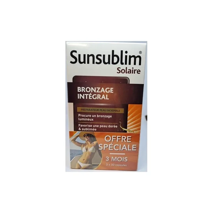 Nutreov Sunsublim Complete Tanning Argan Oil 30 Capsules