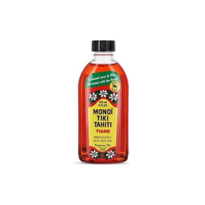 Monoi Tiki Tahiti Tiare Bronzing Sun Tan Oil SPF3 120ml