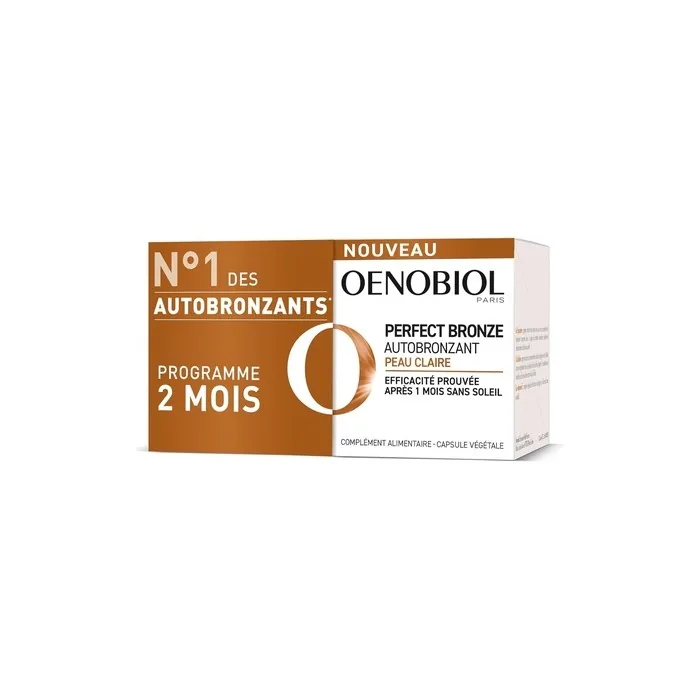 Oenobiol Perfect Bronze Self-Tanning for Light Skin - Effective from the 1st Month