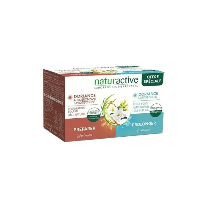 Naturactive Doriance Self-Tanner & Protection 30 Capsules - Pack of 60