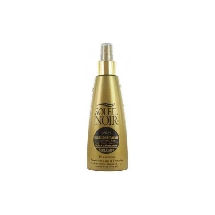 Soleil Noir Ultra Tanning Vitamin Dry Oil No Protection Spray 150ml