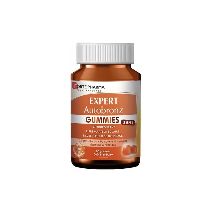 Forte Pharma Expert Autobronz 3in1 60 Gummies