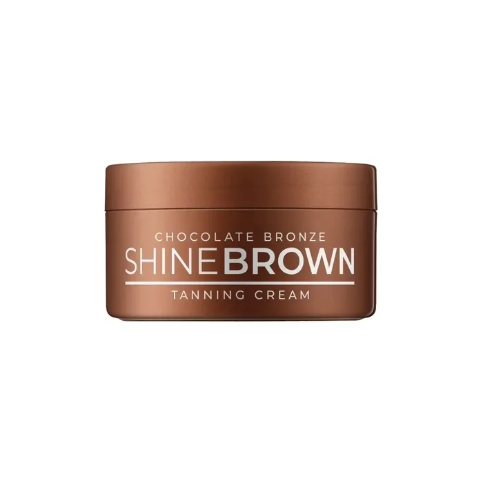 BYROKKO Shine Brown Chocolate Bronze Tanning Accelerator Cream 200ml