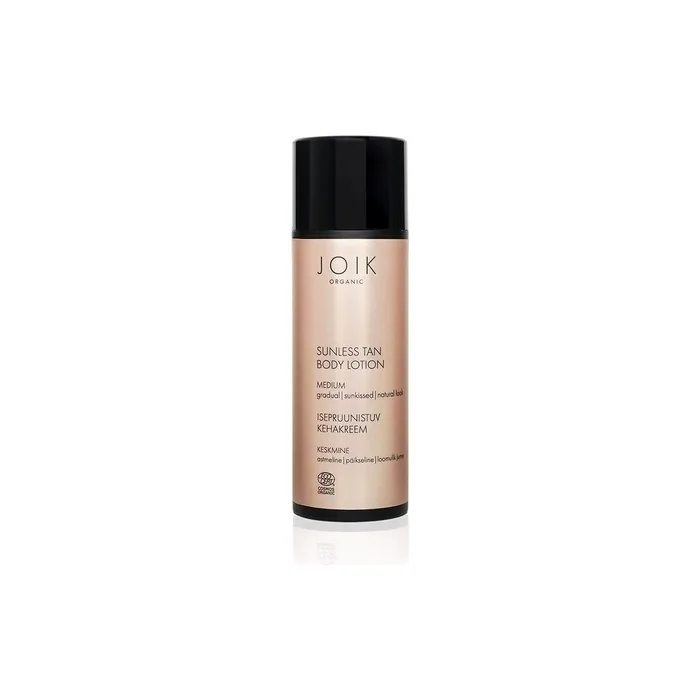 Joik Body Lotion Sunless Tan Medium Vegan Women 100 Ml Brown