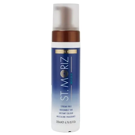 St Moriz Men's Fast Tan Mousse 200 Ml